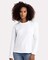 Next Level® Women's Cotton Relaxed Crewneck Long Sleeve T-Shirt